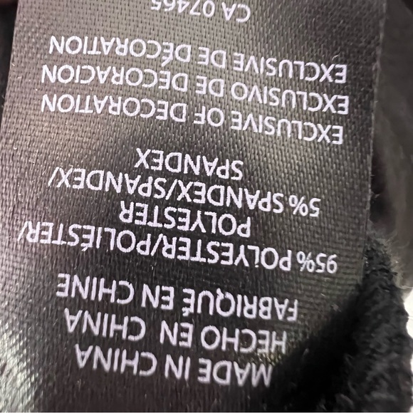 Bebe dress twist tie front tshirt black bling rhinestone Swarovski crystals y2k - Picture 5 of 6